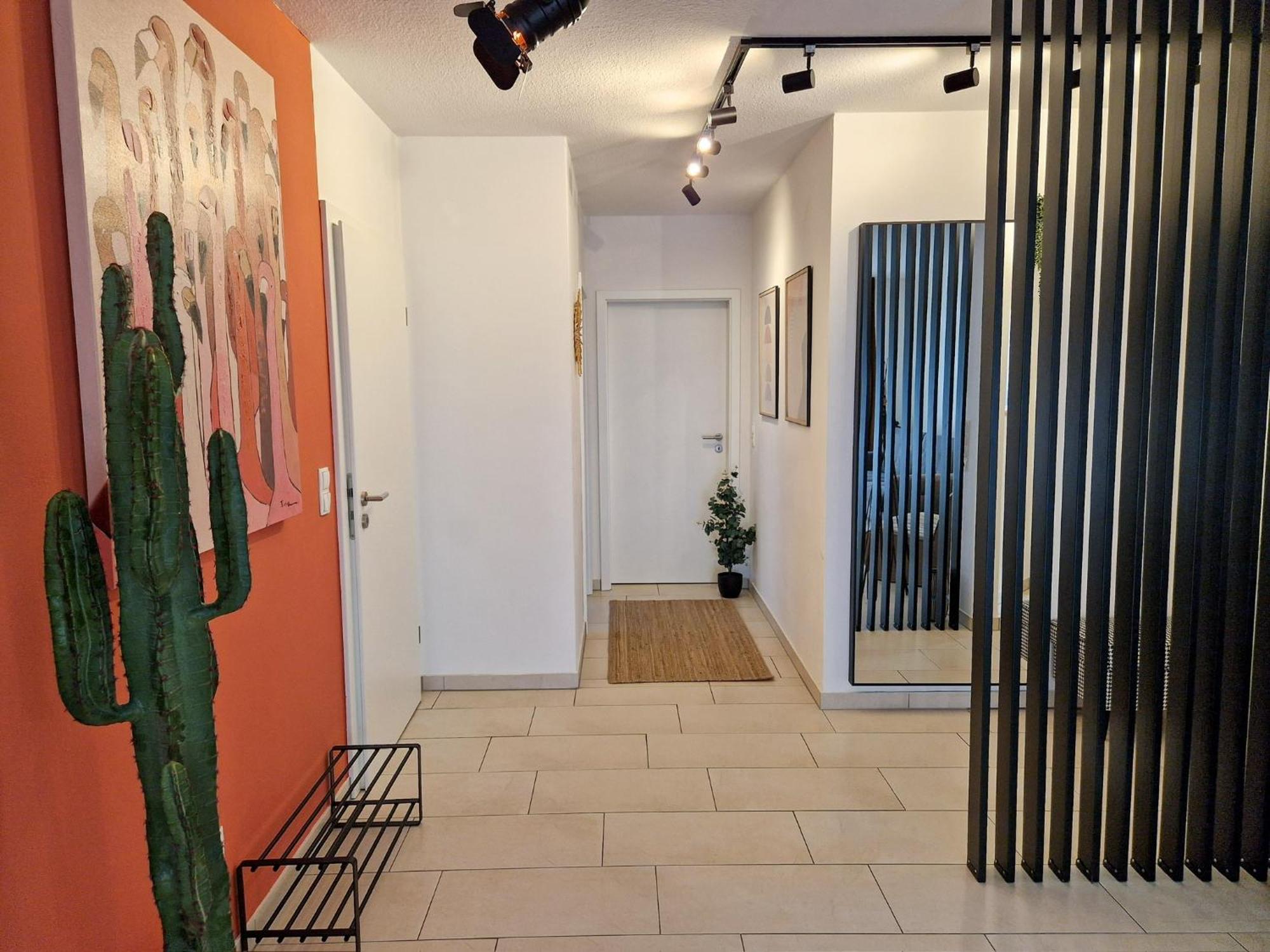 Cozy Apartment: Design Superior Zentral - Kueche - Balkon Cloppenburg