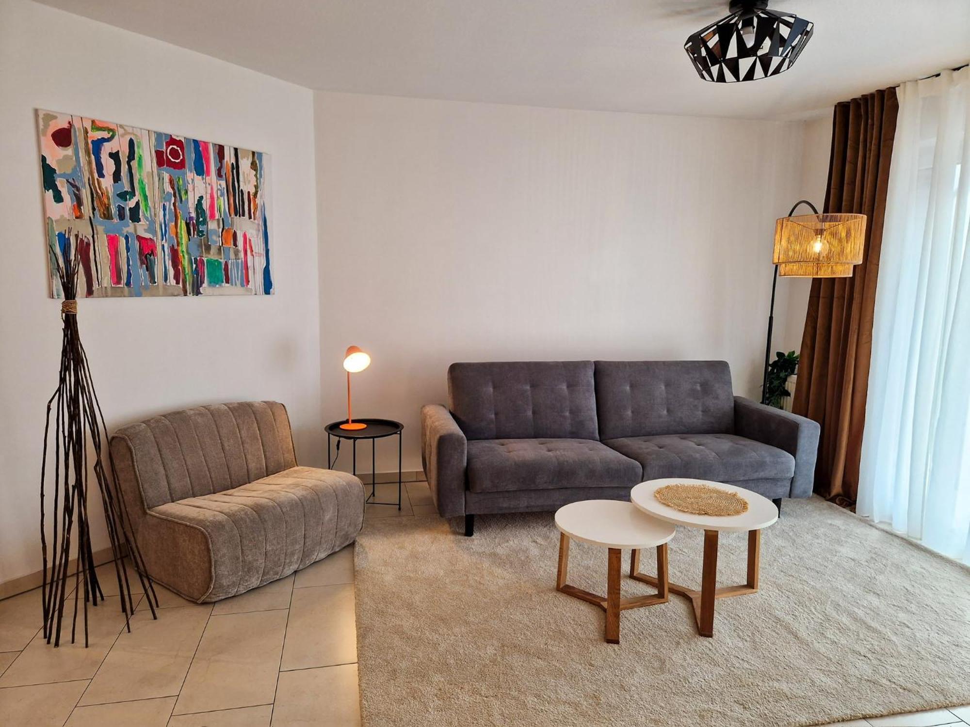 Cozy Apartment: Design Superior Zentral - Kueche - Balkon