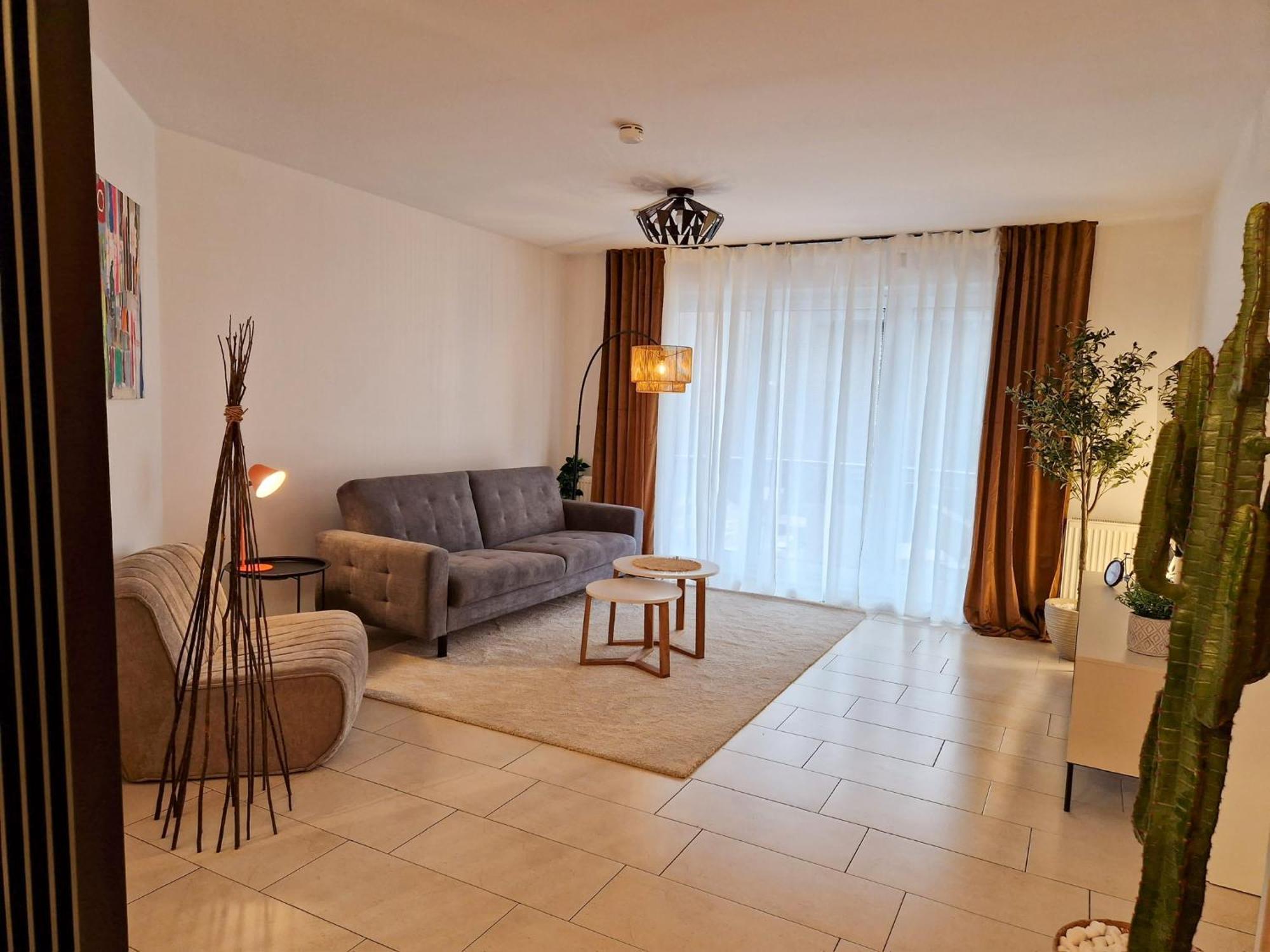 Apartment Cozy Apartment: Design Superior Zentral - Kueche - Balkon Cloppenburg