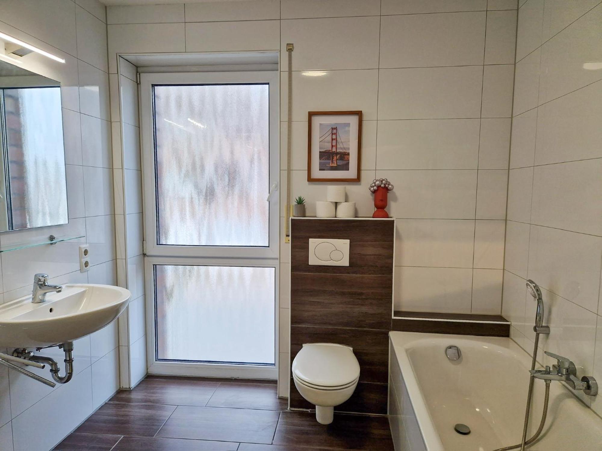 Apartment Cozy Apartment: Design Superior Zentral - Kueche - Balkon Cloppenburg