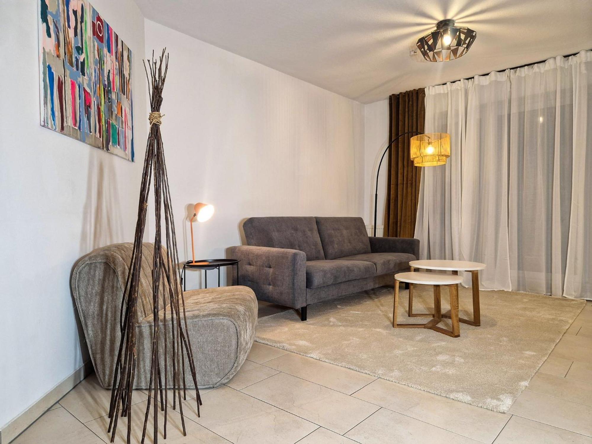 Apartment Cozy Apartment: Design Superior Zentral - Kueche - Balkon Cloppenburg