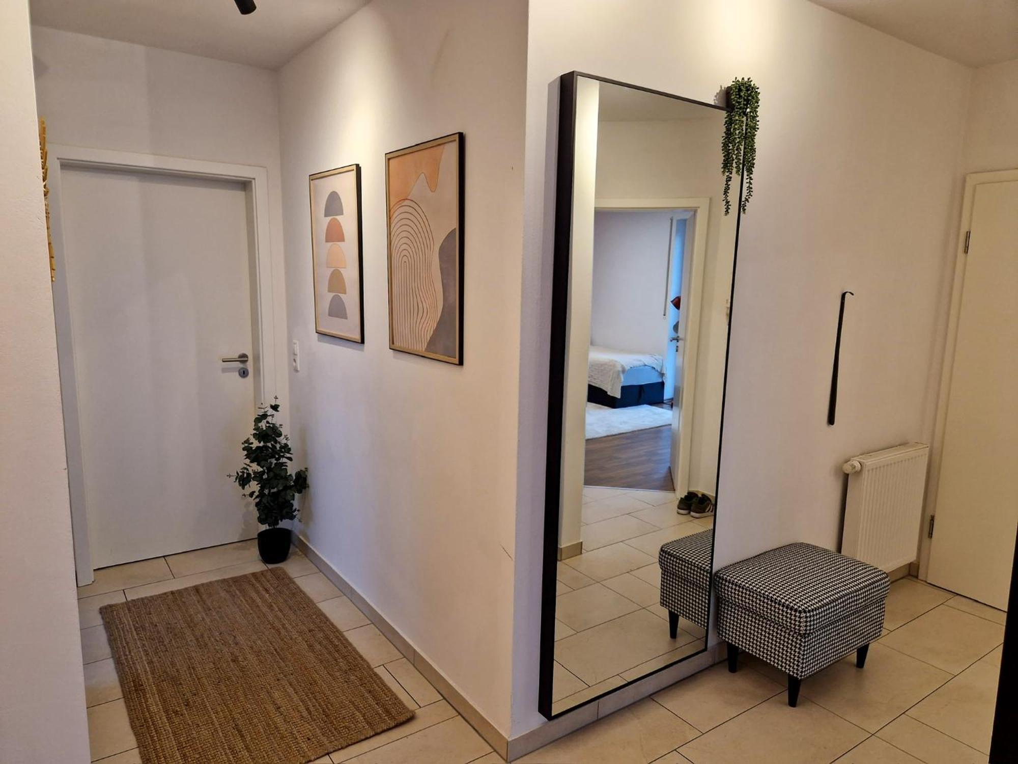 Cozy Apartment: Design Superior Zentral - Kueche - Balkon Cloppenburg